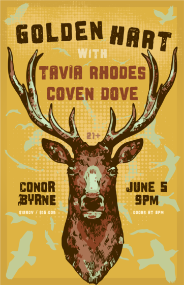 Golden Hart, Tavia Rhodes, Coven Dove